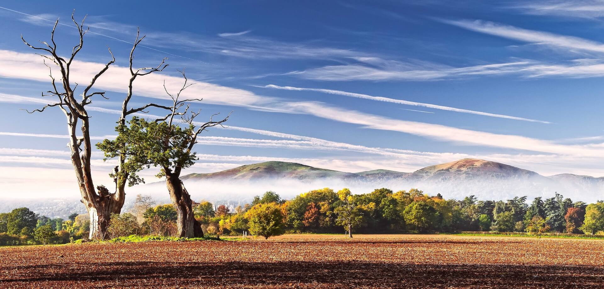 Malvern Hills From Madresfield Copyright Jan Sedlacek