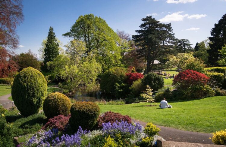 Malvern Hills From Priory Park Copyright Jan Sedlacek