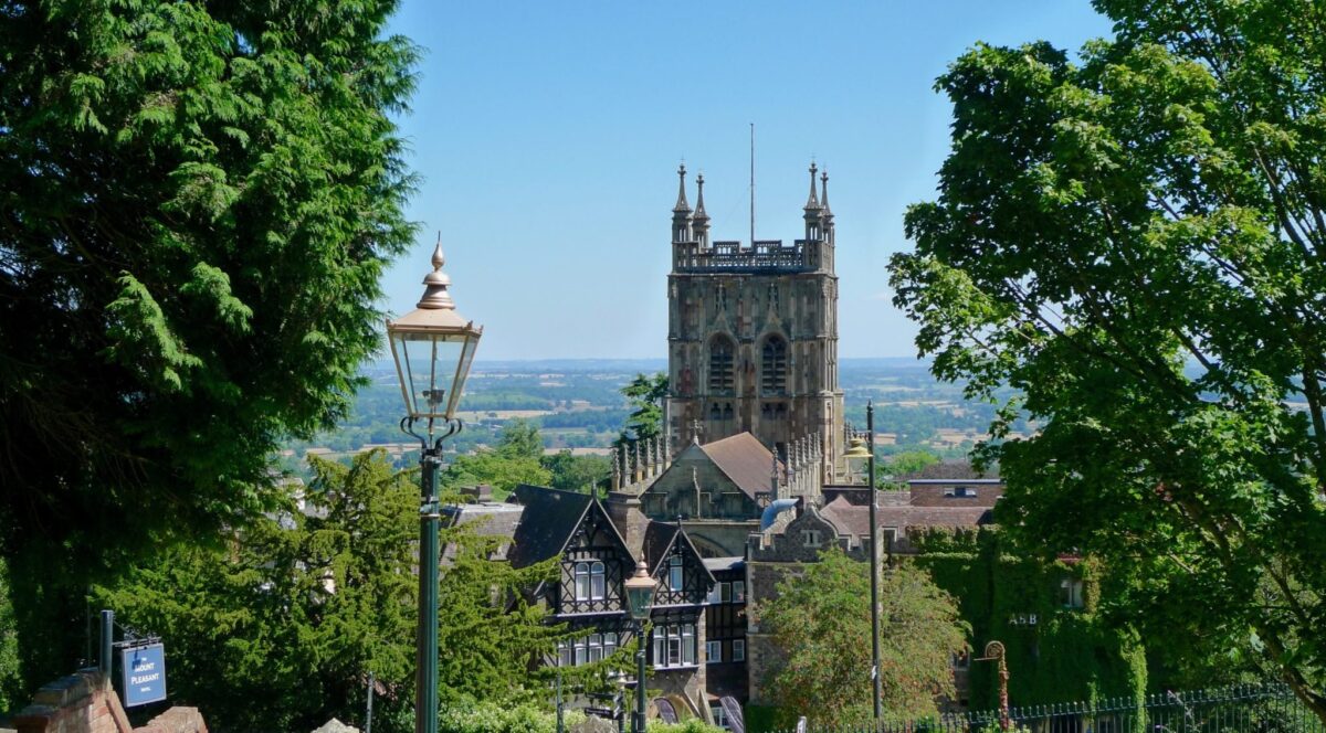 Malvern Priory View