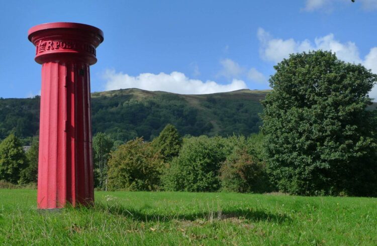 Postbox in Malvern