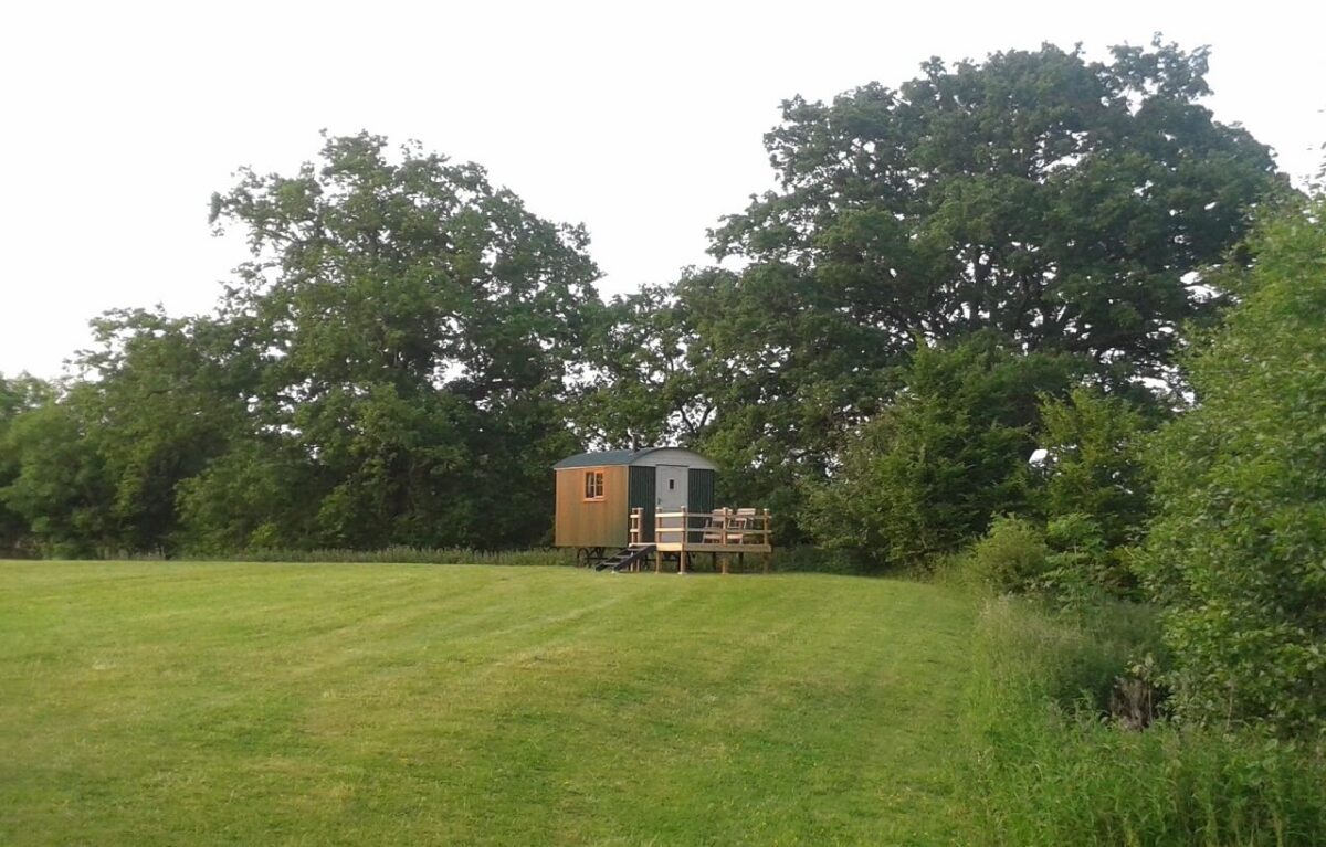 Shepherds Hut at Broad Oak 1