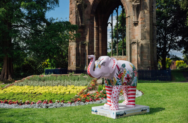 Katie Hodgett's elephant sculpture