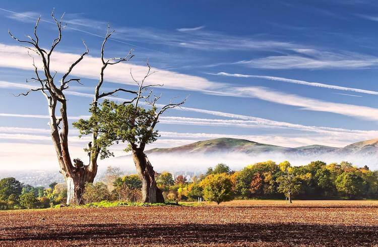 Malvern Hills From Madresfield Copyright Jan Sedlacek