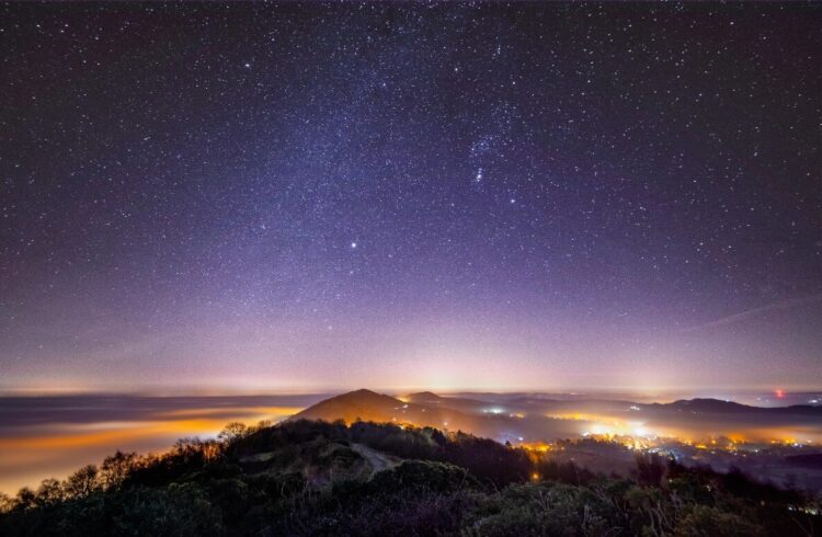 Malvern Hills at Night