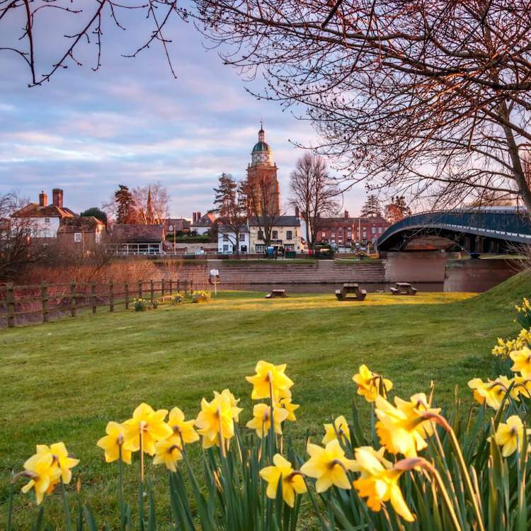 View of Upton upon Severn