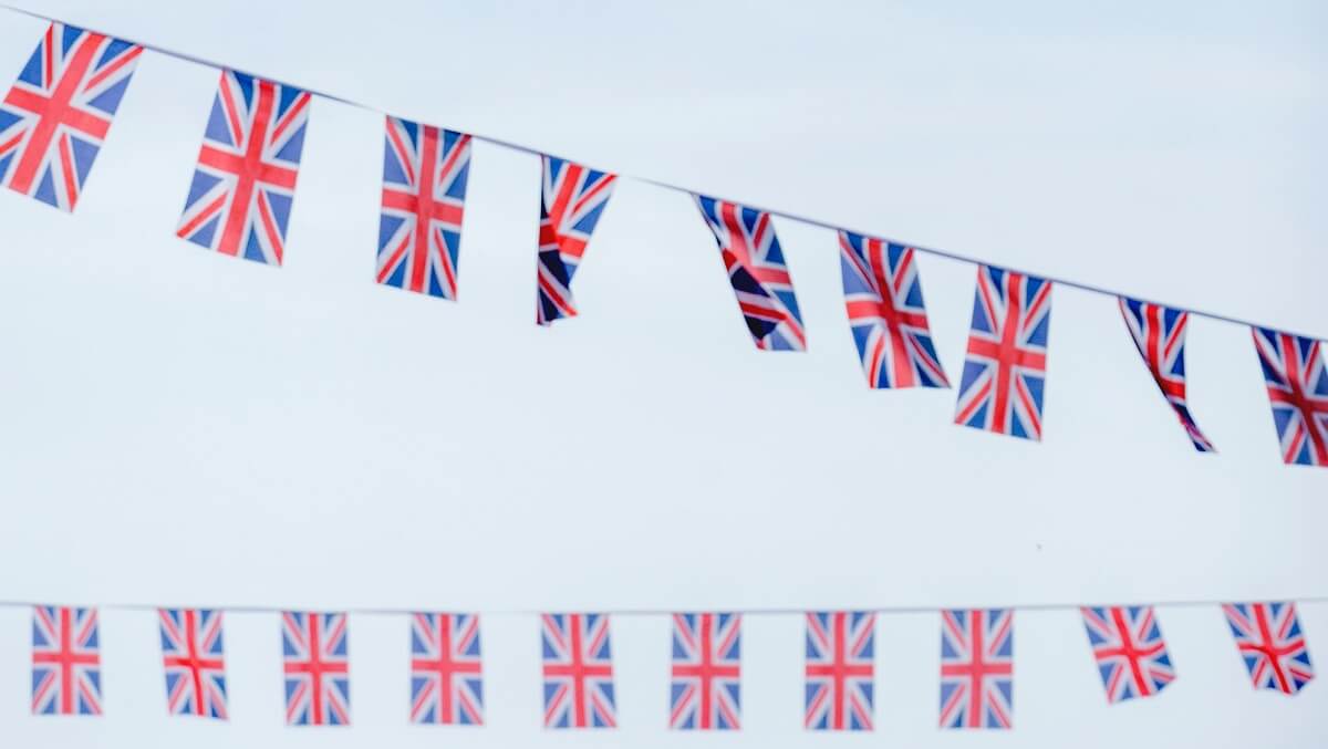 Union flag bunting