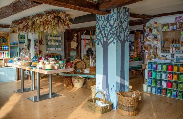 Interior of The Glass Jar Shop