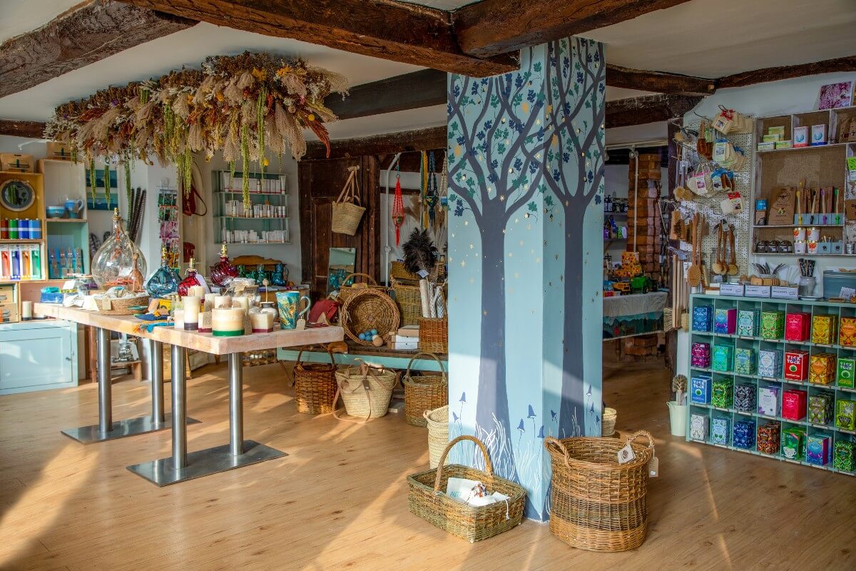 Interior of The Glass Jar Shop