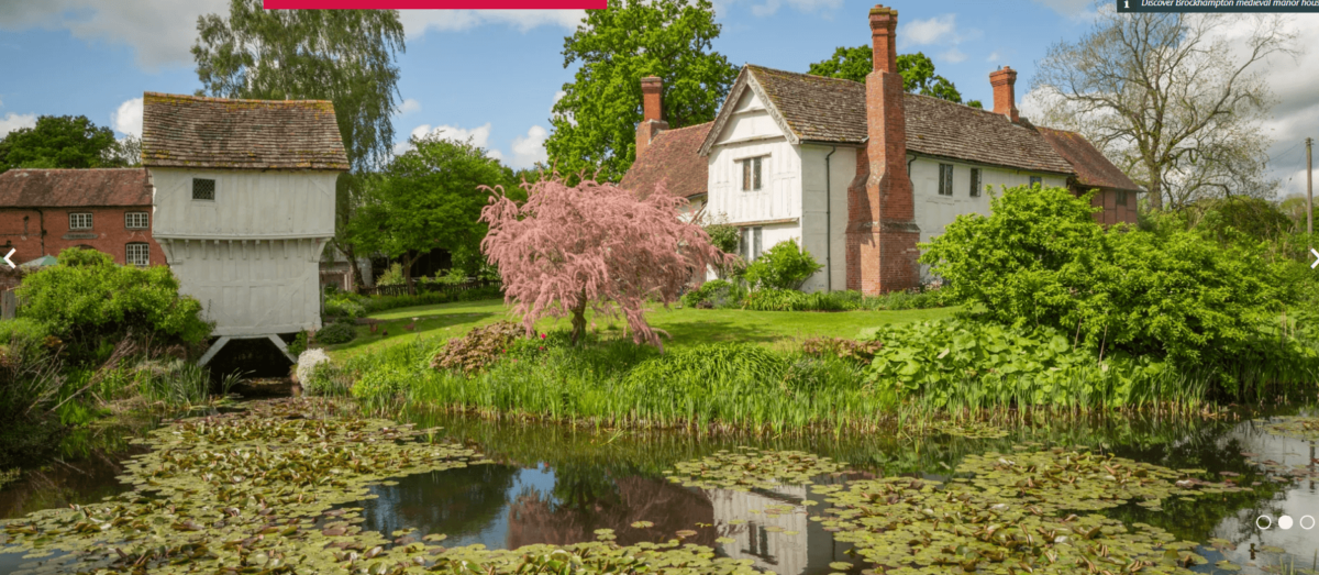 Exterior Shot of Brockhampton National trust