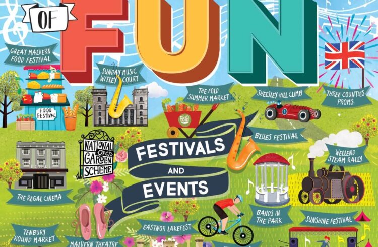 Festivals & Events Summer of Fun Graphic