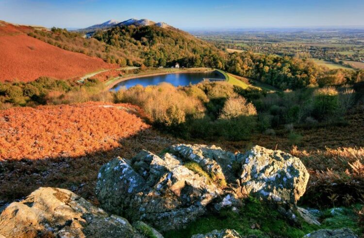 Autumnal Malvern view