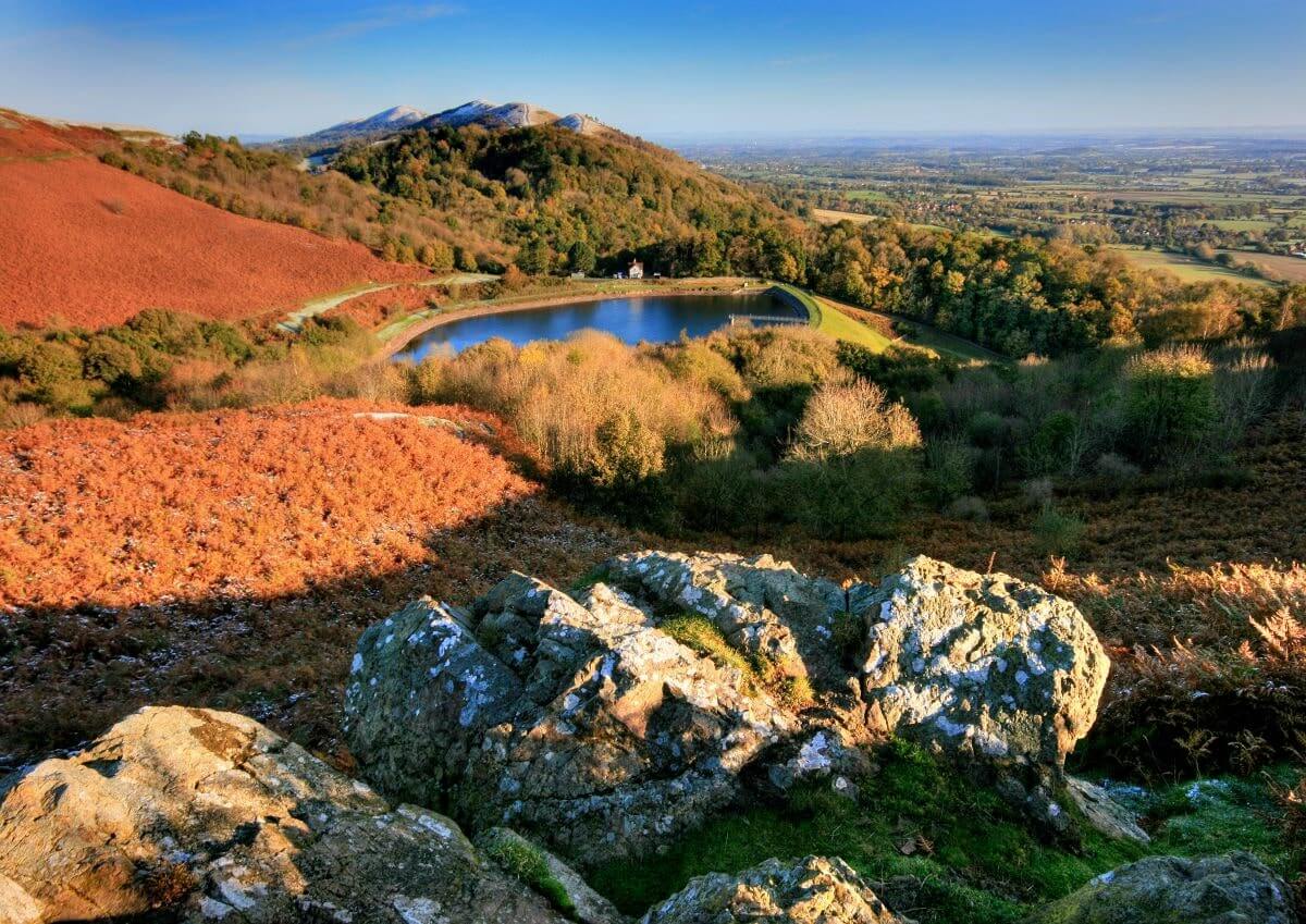 Autumnal Malvern view