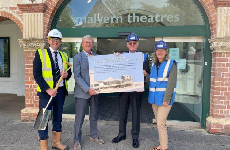 Malvern Theatres building works