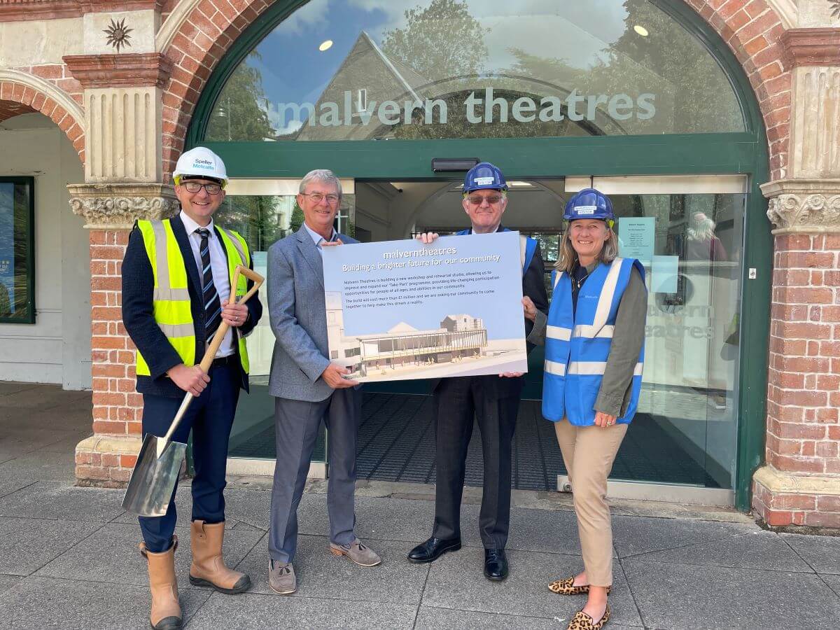 Malvern Theatres building works