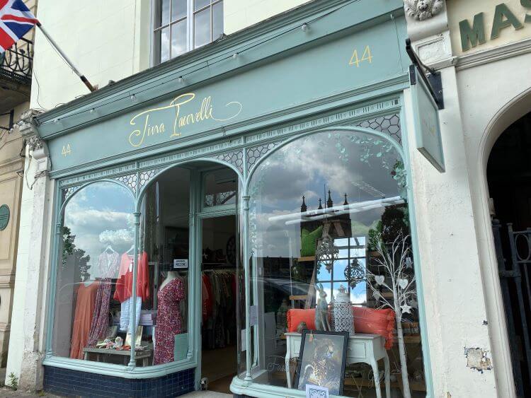 Pale Green Shop Front