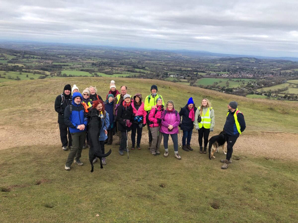 Sense adventures group on British Camp