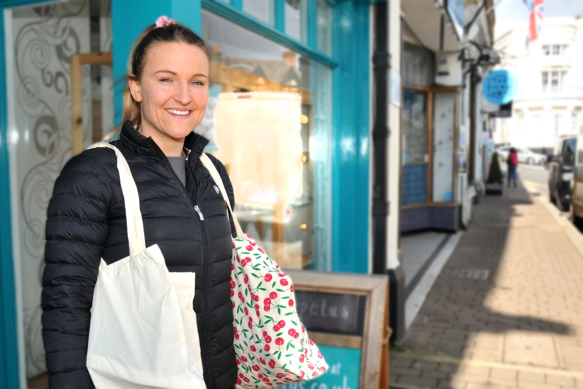 Shopper in Great Malvern