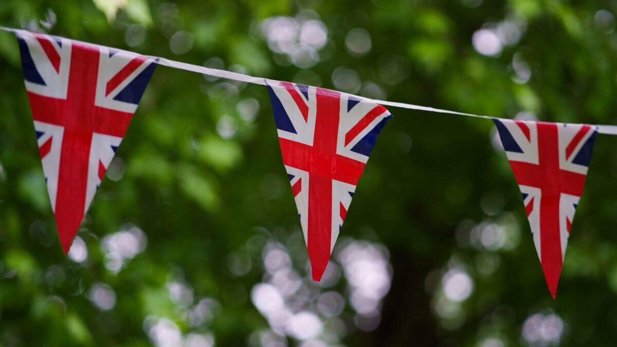 Union flag bunting