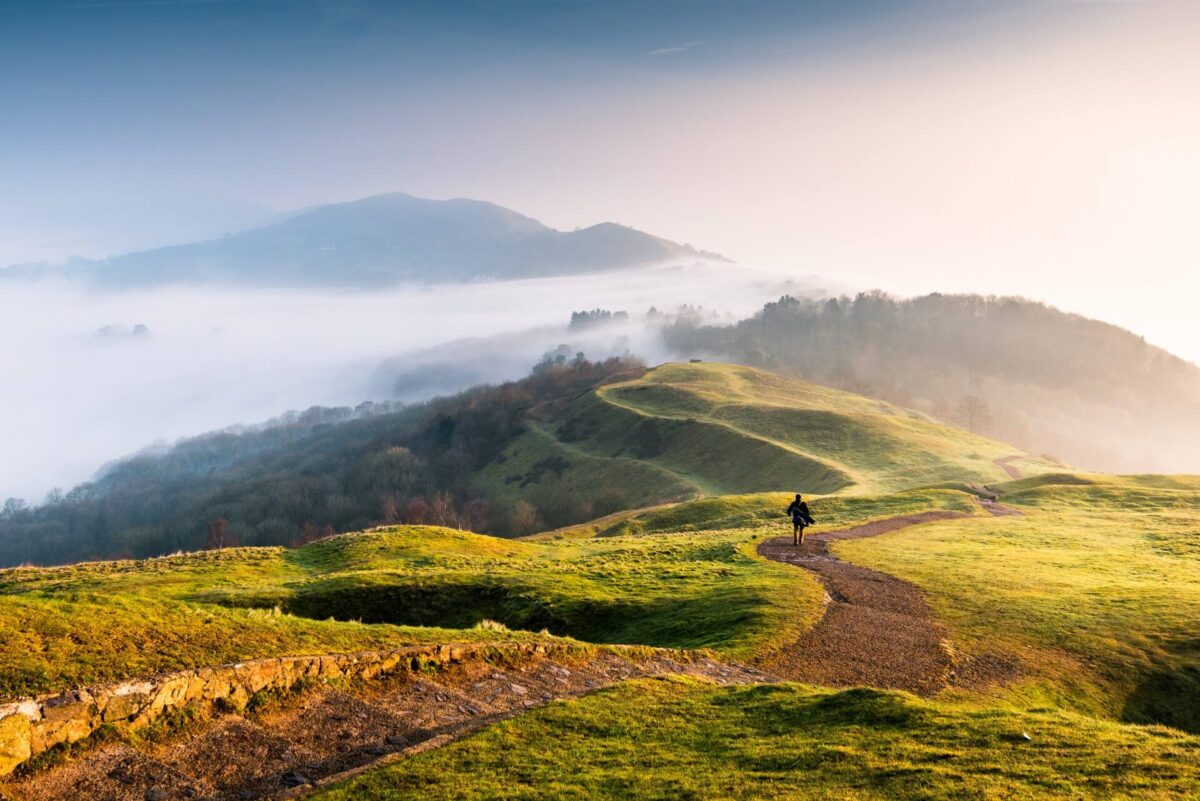 Walker on the Hills by Jan Sedlacek at Digitlight Photography