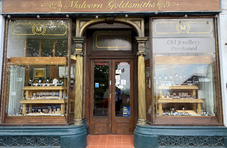 Great Malvern jewelry store 'Malvern Goldsmiths'