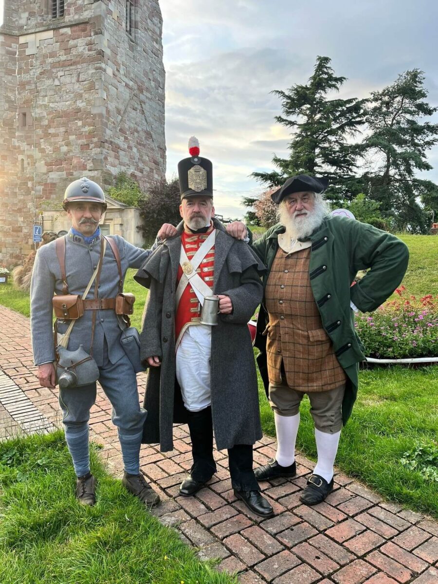 Worcester Re-enactors new Upton upon Severn Festival