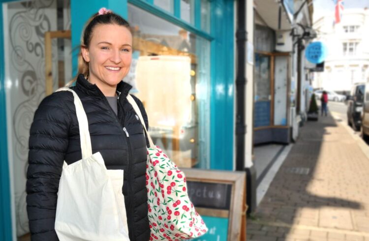 Shopper in Great Malvern