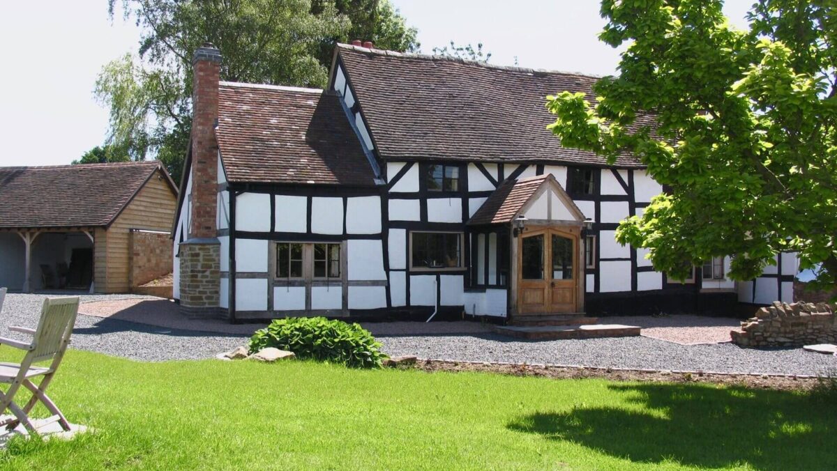 Timber-framed cottage