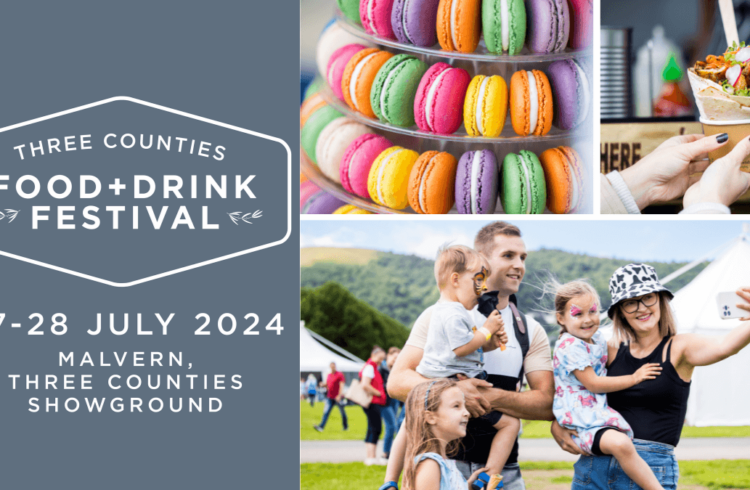 Three Counties Food and Drink Festival - macarons, street food and family photo