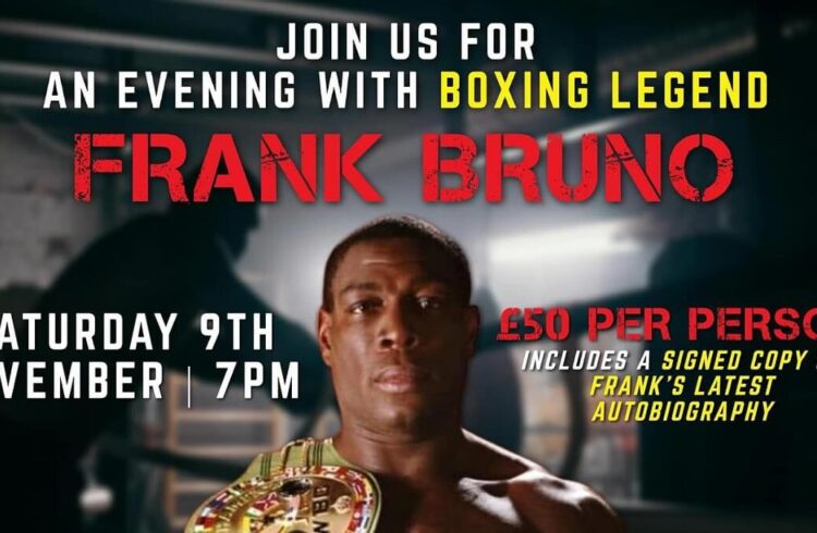 Boxing legend Frank Bruno