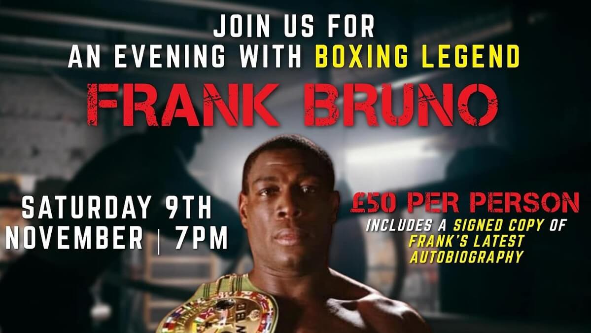 Boxing legend Frank Bruno